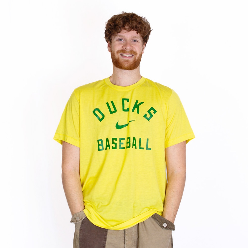 Yellow Nike Tri-Blend Dugout